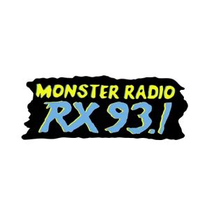 93.1 monster radio|Monster RX93.1 .
